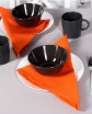Комплект салфеток Оранж тефлон/хлопок с водоотталкивающей пропиткой 4-Z222/T Оранжевый 30X40