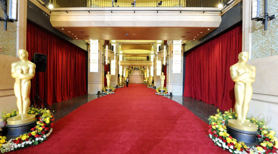 Красная ковровая дорожка на премии Оскар